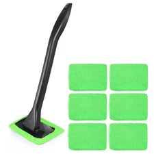 Herramienta de limpieza de parabrisas Limpiador de ventanas de coche con paño