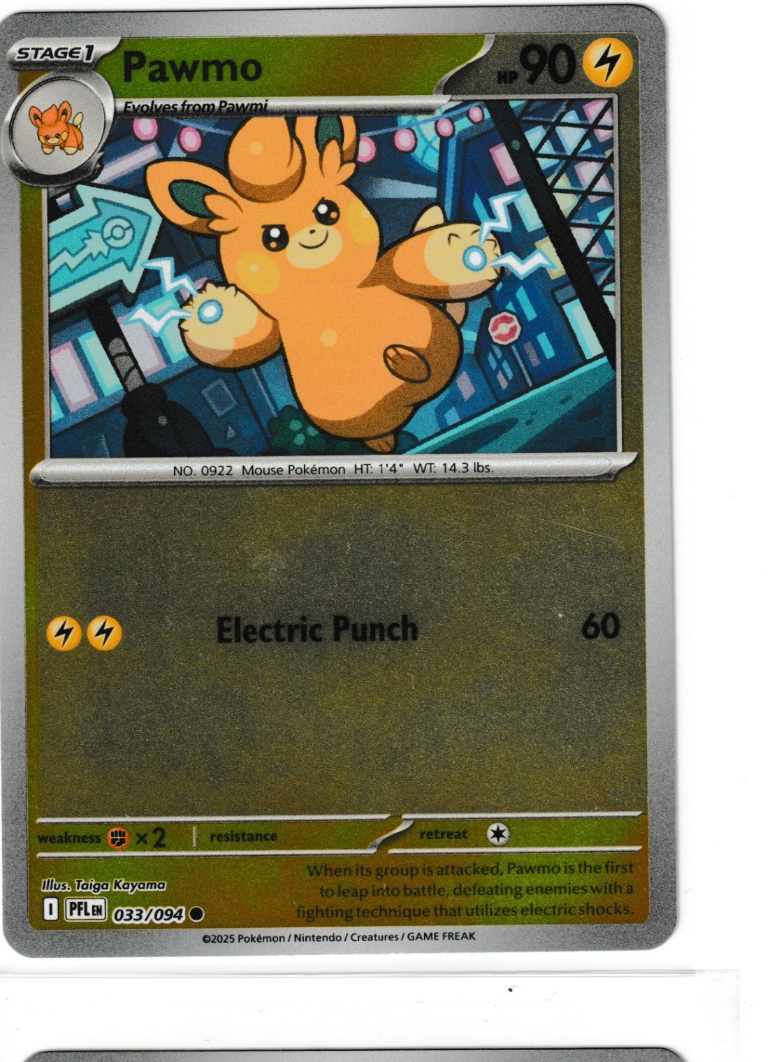 Pawmo Common ME02: Phantasmal Flames 033/094 NM