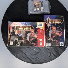 Nintendo 64 N64 Castlevania Complete CIB Authentic Very Good Condition RARE