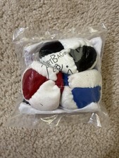 Ships ASAP World Footbag DirtBag Blue Red And White Bundle Hacky Sack