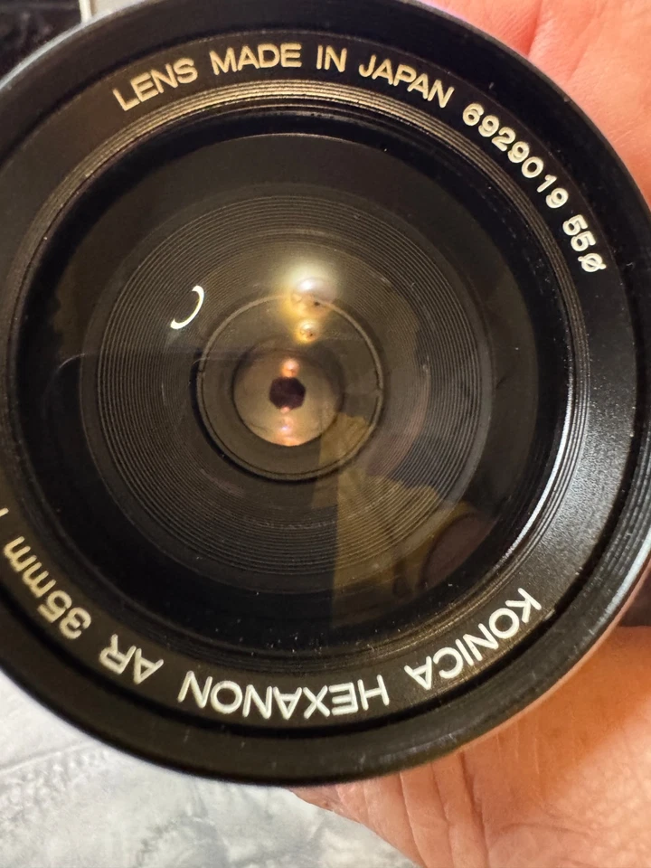 Lente Konica Hexanon AR 35mm F2.8 MF (Excelente Estado***) Foto 2 de 4