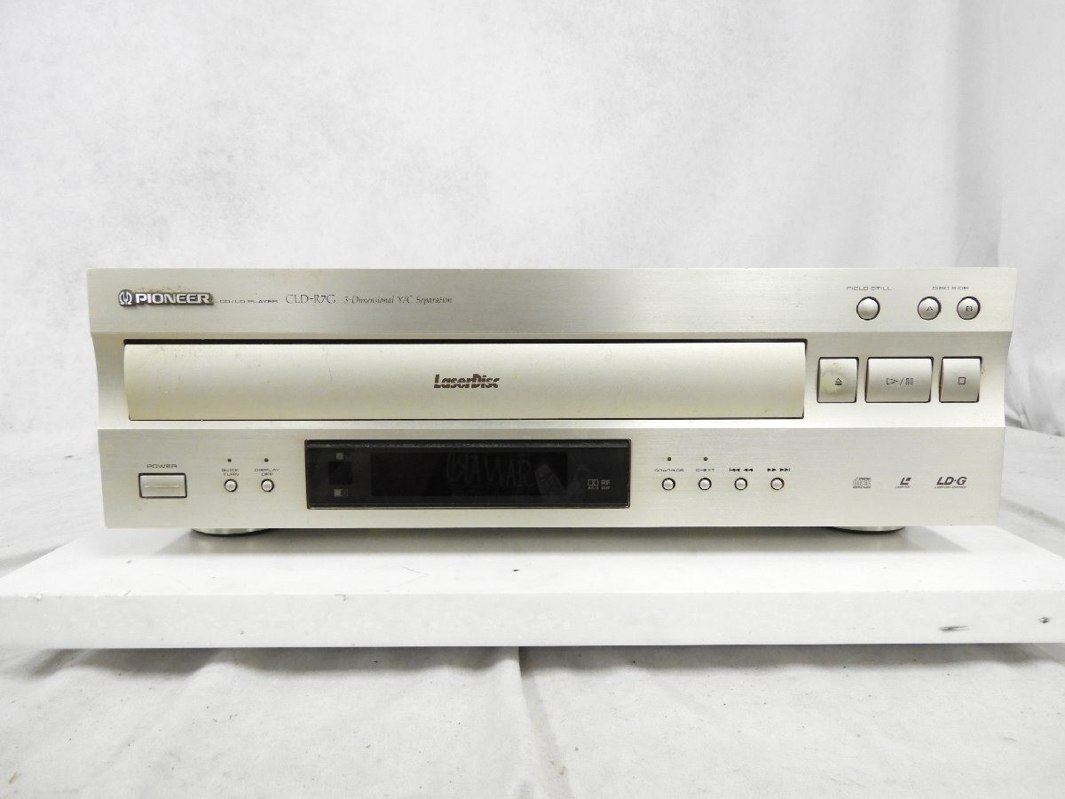 Pioneer CLD-R7G LDプレーヤー レーザーディスクプレーヤー 中古】PIONEER パイオニア CLD-R7G LDプレーヤー レーザーディスク