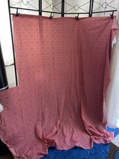 Red Abstract Fabric Large Piece 2 metres