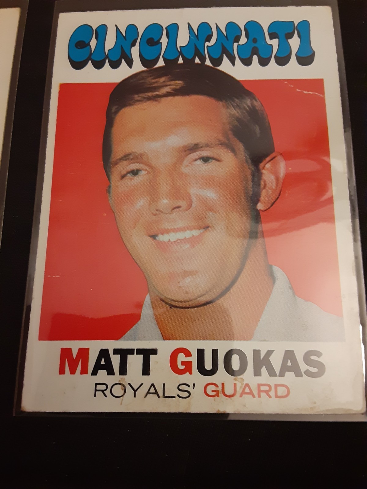 1971-72 Topps Matt Guokas #113 CREASED