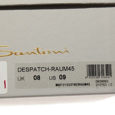 Santoni NWB Despatch Lace Up Suede Casual Sneakers Size 12 US in Brown Santoni NWB Despatch Lace Up Suede Casual Sneakers Size 12  main image 3