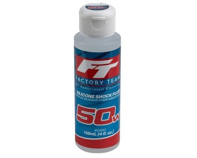 50W SILICONE SHOCK FLUID (4 FL. OZ.) Factory Team by Associated Electronics