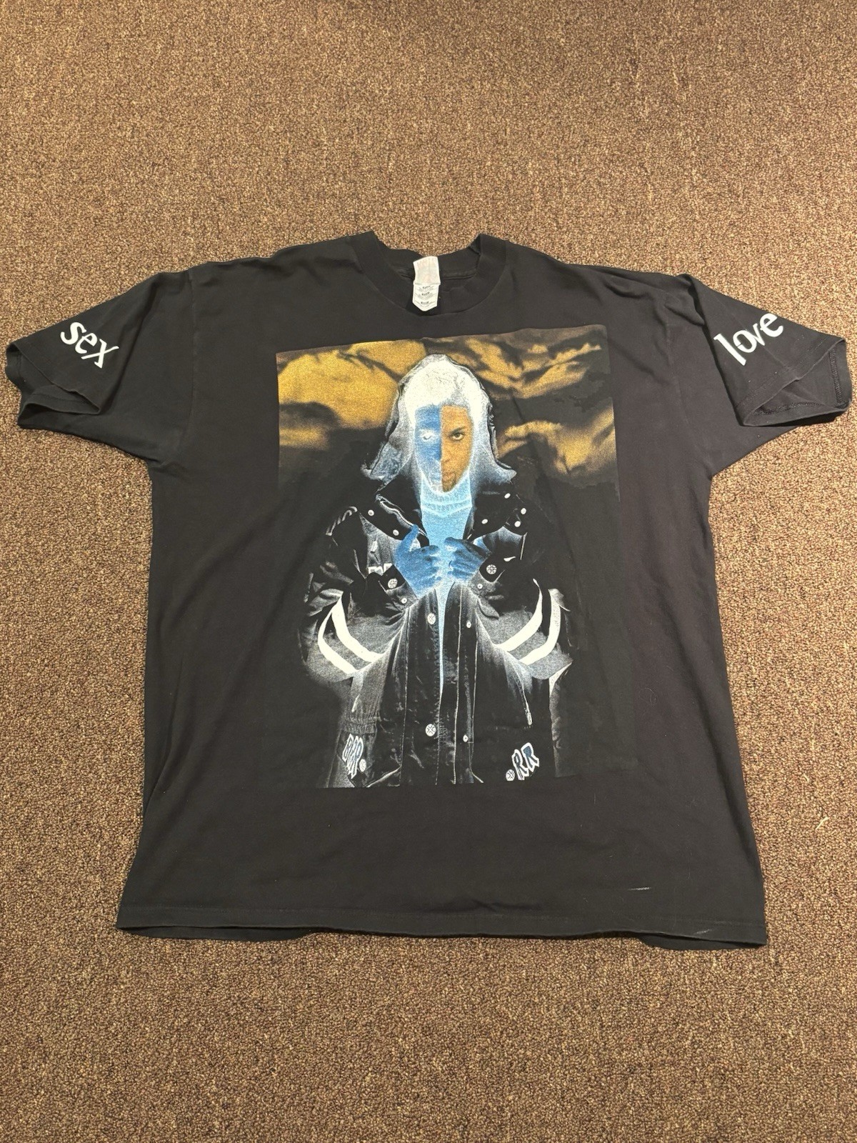 Vintage 1997 Prince Emancipation Tour T-Shirt Liberty Love Sex XXL