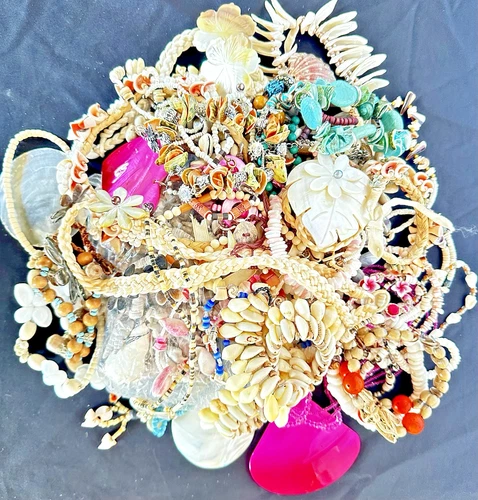 Reseller Estate Costume Jewelry Lot 161 – Vintage & Modern 3 Pounds Shells