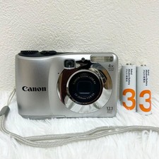Canon PowerShot A1200 Silver Compact Digital Camera Tested Working Japan