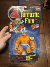 Fantastic Four THE THING ToyBiz 1994 Action Figure Clobberin' Time Punch