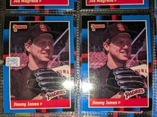 ⏫2x~1988 donruss #141 Jimmy Jones PADRES🔥free Shipping ⚾