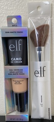 E.L.F. Camo CC Cream Semi Matte Finish 1oz SPF 30 Light 210 N 84913 Beige New