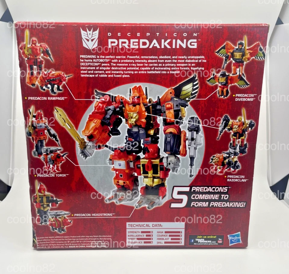 2013 Transformers Platinum Edition Predaking – Factory Sealed Collector Set - Image 2 of 4