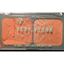 W7 Very Vegan Blusher Duo Sweet Pea 2 Blush Shades Matte & Shimmer Finish Sealed