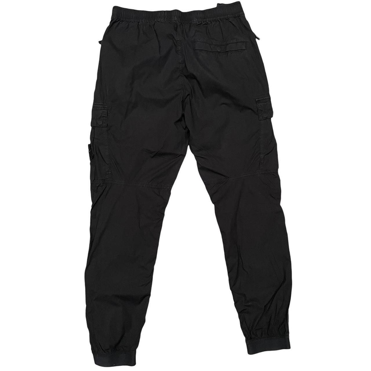 Stone Island AW 2021 Black RE-T Fit Cargo Trousers thumbnail 3