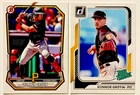 Konnor Griffin 2 Card Lot! w/ Rated Prospect & Bowman Prospects! Pirates!