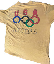 Adidas Olympics T Shirt Vintage 80s 1988 Summ...