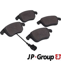 JP Group Bremsbelagsatz, Scheibenbremse Vorne U.A. FüR Audi, Seat, VW