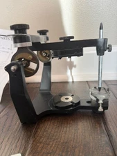 Whip Mix Hanau Wide-Vue Arcon Dental Articulator, Facebow, Plates, Manual, Case