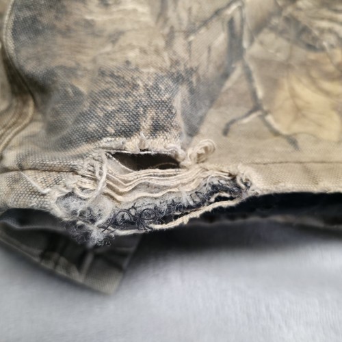 Carharrt Realtree Camo Bibbed Insulated Double Knee Boys Sz 12 Overalls - Picture 21 of 21