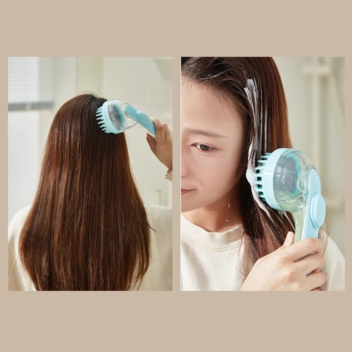 Long Handle Washing Hair Brush Reduce Hair Loss Massage Shampoo Brush Girls - Picture 7 of 16