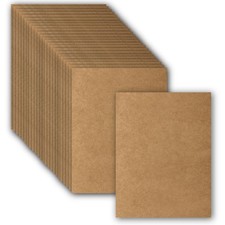 Corrugated Cardboard Sheets 4x6 Inch Rigid Craft Shipping Dividers 200 Pack