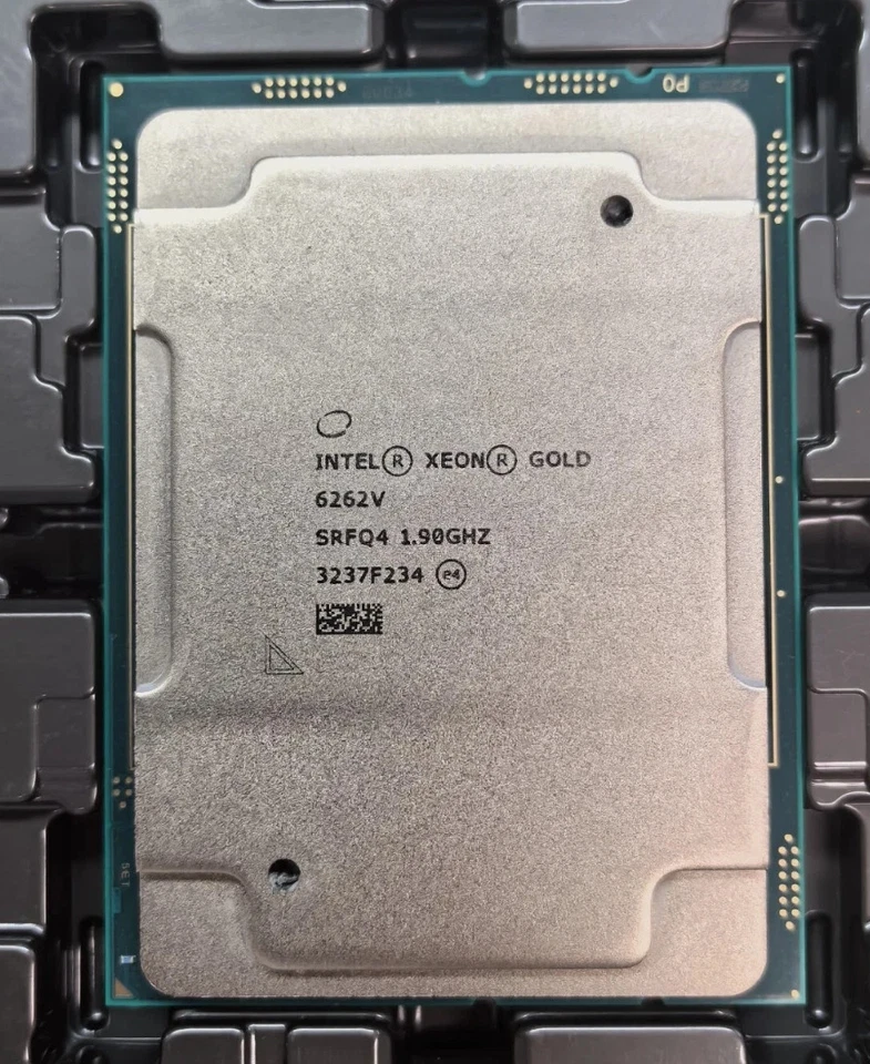 Intel Xeon Gold 6262V official 24-core 1.90ghz 33mb 135w lga-3647 CPU Processor - Image 3 of 3