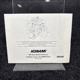 Tiny Toon Adventures: Cartoon Workshop (NES) - CIB Authentic Near Mint