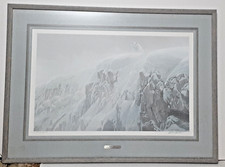 Robert Bateman “Arctic Cliff White Wolves” 1991 41.25