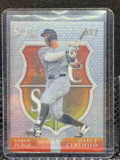 Aaron Judge 2025 Select - Select Certified -  # 6 Yankees