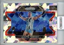2022 Panini Prizm Wwe Austin Theory Ice Prizm 87