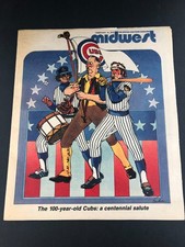 Chicago Cubs: 100 Year Salute - Chicago Sun-Times Newspaper Magazine - 2-15-76 Chicago Cubs: 100 Year Salute - Chicago Sun-Times Newspaper Magazine - 2-15-76