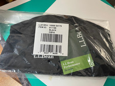 Black beanie NWT L.L. Bean Performance Beanie Black color OSFA Free Size Adult