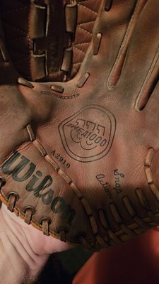 Vintage wilson A1000 baseball glove A2910 H-web Modified Trapeze See Pics 