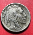 1913S Type 1 US Buffalo Nickel! FINE! "San Francisco" Mint! Old US Coin!