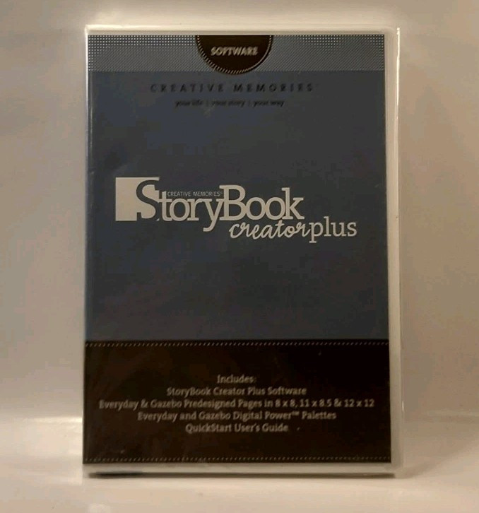 NEW & SEALED Creative Memories Story Book Creator Plus Software r1s10 1105