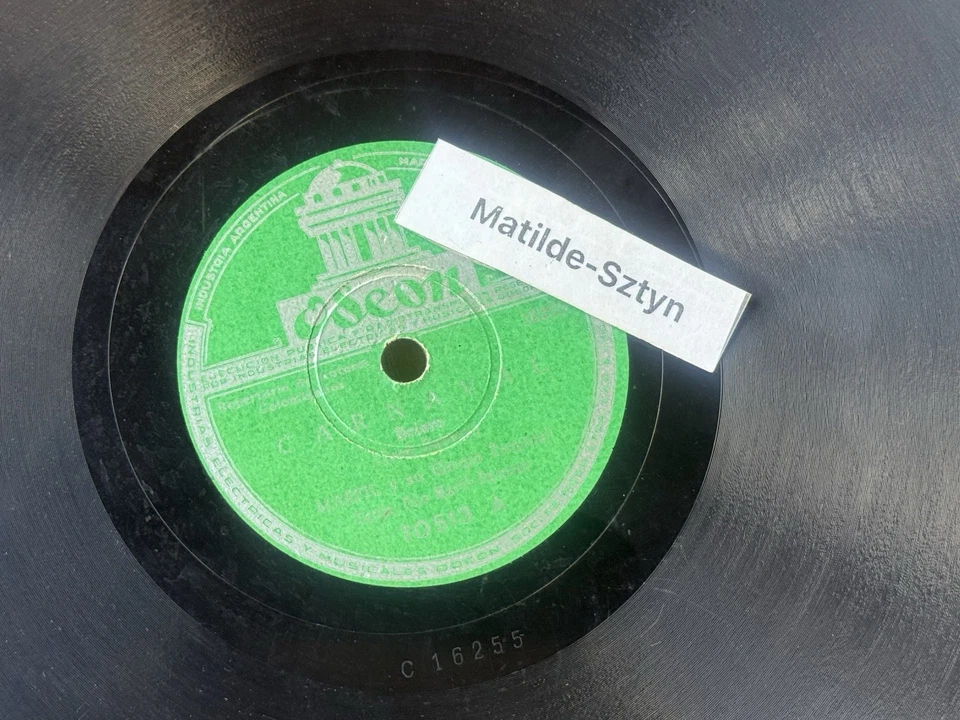 MARFIL Y SU GRUPO TROPICAL Carnaval/Como tu reias ODEON 78RPM Bolero son Hear - Image 2 of 4