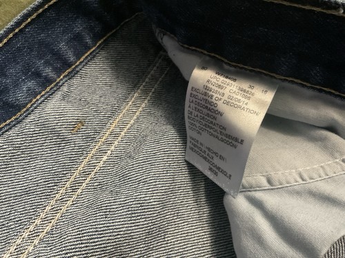 Jeans Dickies Para Hombre 36X30 Azul Denim Calce Relajado Pierna Recta Trabajo Jean Nuevo con Etiquetas - Imagen 12 de 12