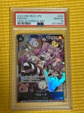 One Piece Card Perona OP06 093 SR Parallel PSA10 from Japan