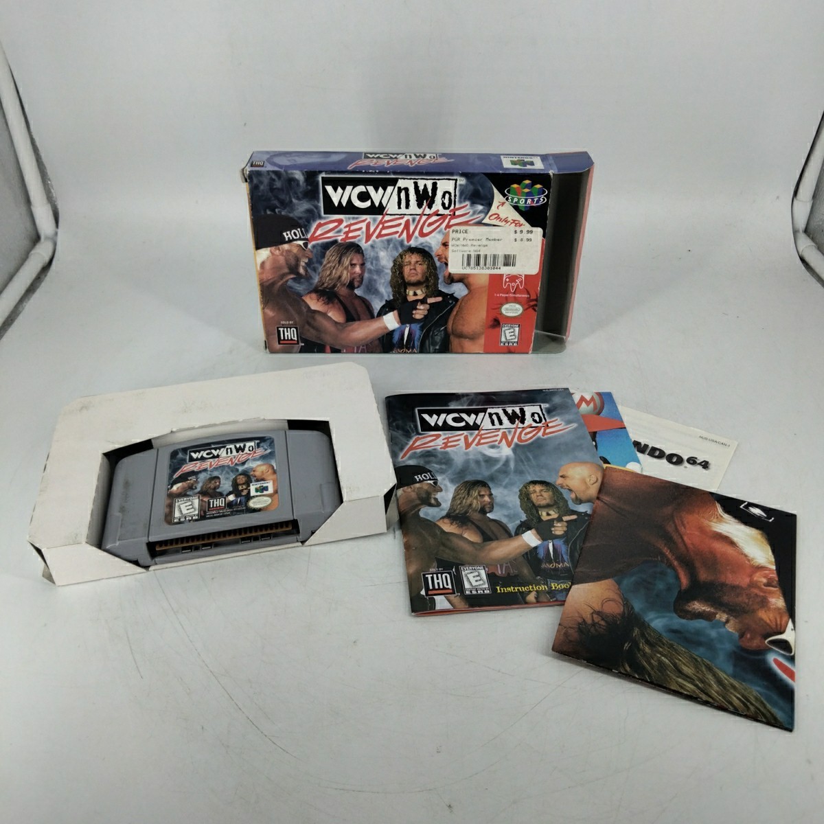 WCW/NWO Revenge (Nintendo 64 | N64) Complete in Box CIB SEE PICS