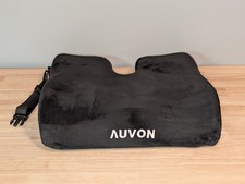 AUVON Ergonomic Anti-Slip Wheelchair Cushion w/ High Front to Prevent Sliding