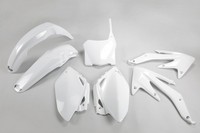 Kunststoff Verkleidung Kit Honda CRF 450 R 2008 Weiß Ufo Plast