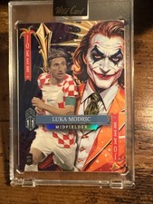 2025 Wild Card Jokers Wild Luka Modric TRUE 1/1 Real Madrid
