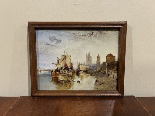 Turner Landscape Cologne 12x9.5 Framed Print Nautical Boat Gallery Wall Art
