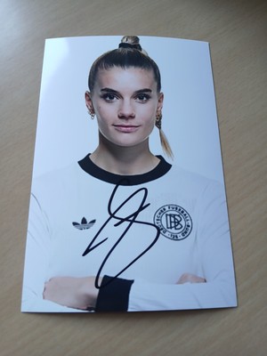 Signiertes Foto Selina Cerci DFB Frauen NEU (4)