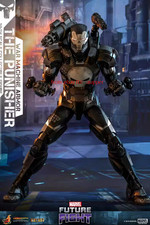 Hottoys Vgm33d28 The Punisher War Machine Armor Iron Man 1/6 30cm Action Figure