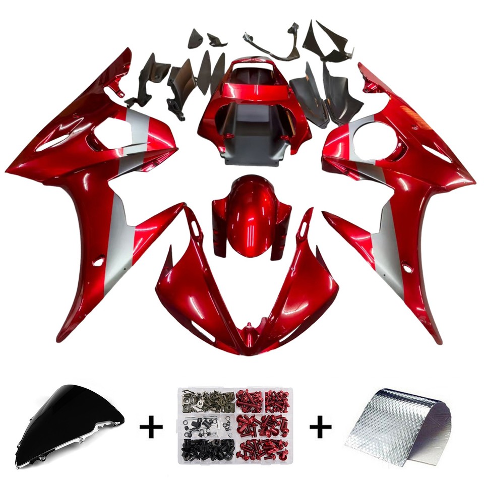 Injection Fairing Kit Bodywork For Yamaha YZF 600 R6 2003-2004 R6S 06 ...