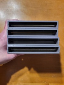 LOT Nintendo NES Hoops Track and Field II Ice Hockey Racket Attack UNTESTED