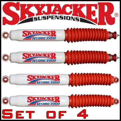 Skyjacker Hydro 7000 Front & Rear Shocks FIT 1979-1983 Toyota Pickup 4WD 7'' Lift