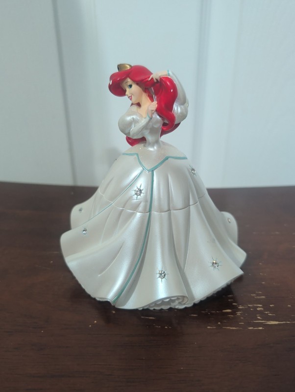 Vintage The Little Mermaid Ariel Jewelry Trinket Box